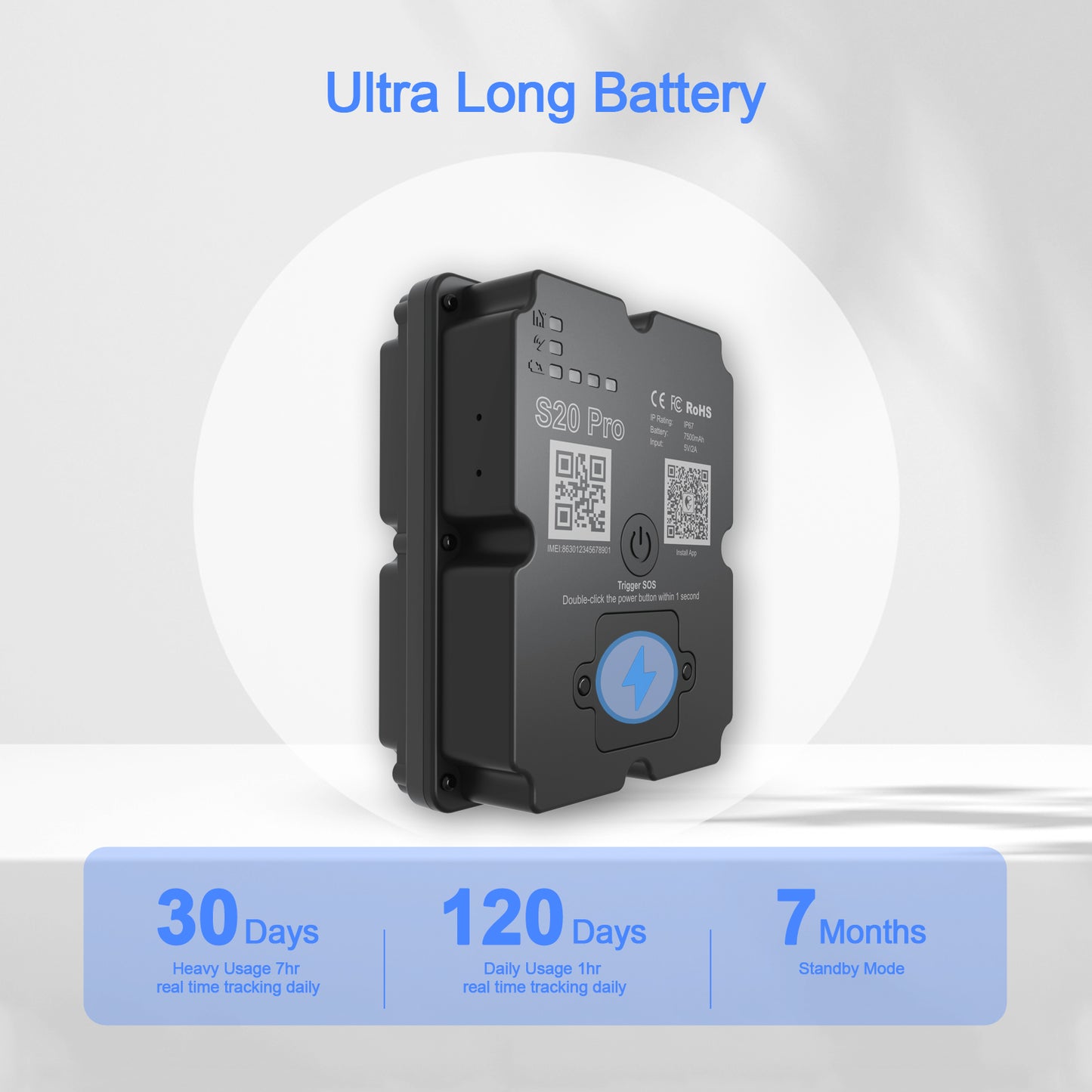 LongBattery GPS Pro – המעקב שנותן לך שקט נפשי מלא בכל רגע