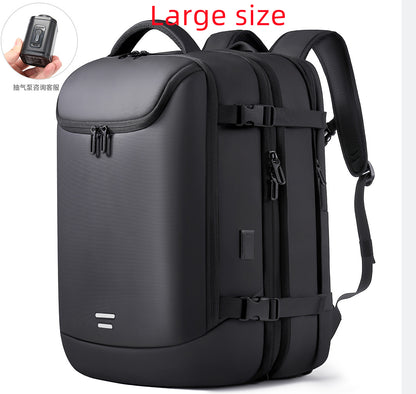 Men's  Vacuum Compression Backpack Multifunctional